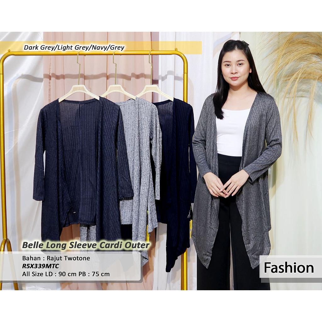 belle long sleeve cardi dutter