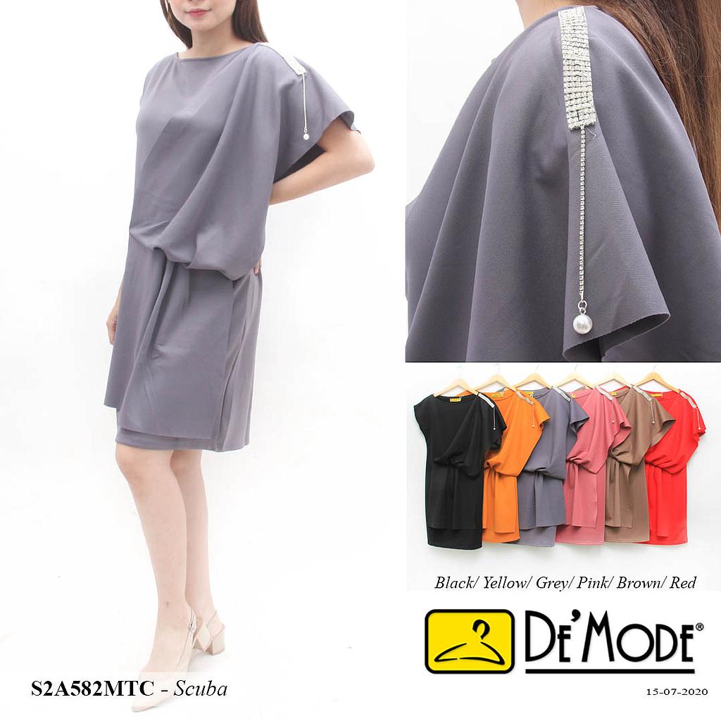TIFANI DRESS SLAYER NAT + APLIKASI