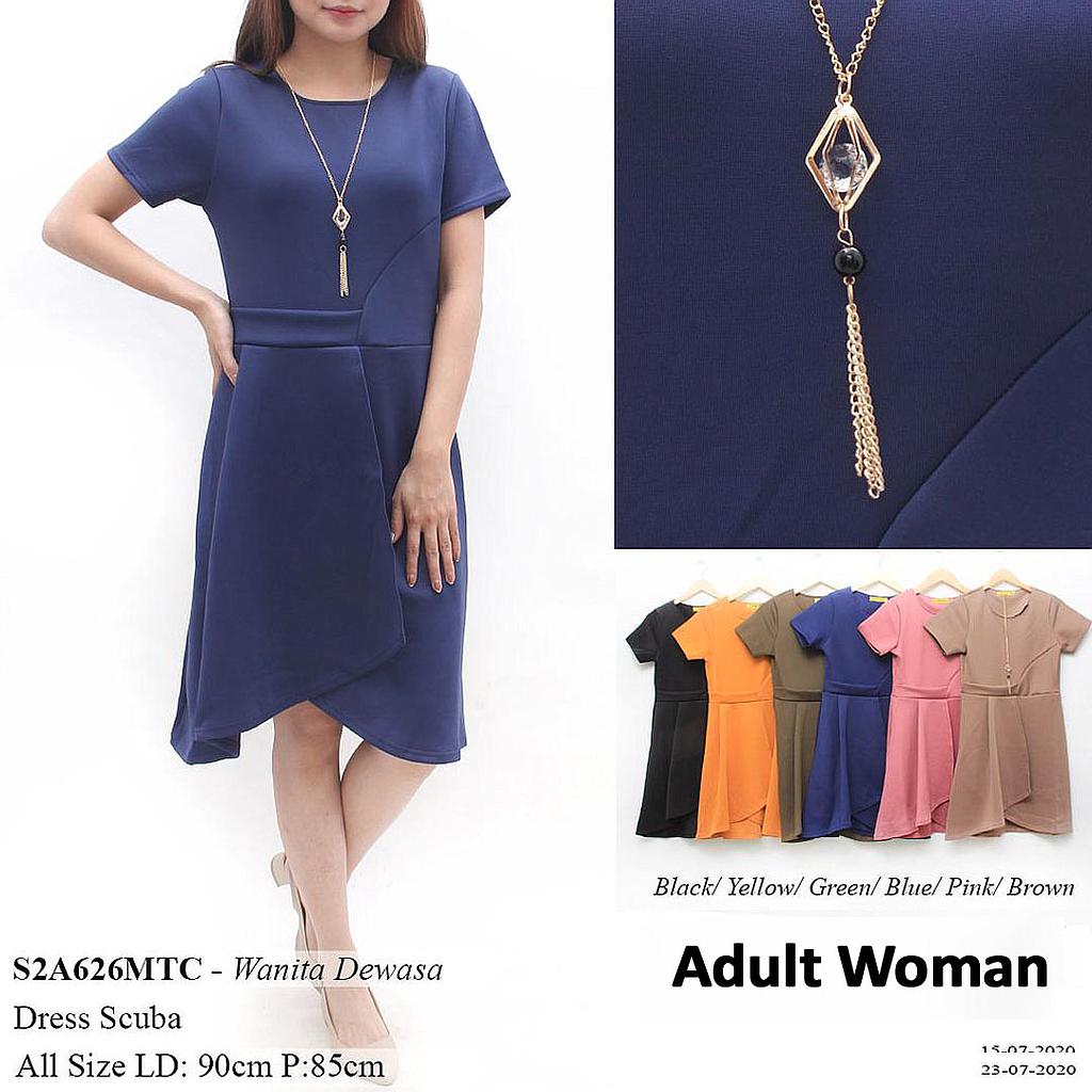 BECA DRESS KOMBINASI VARIASI REMPEL + KALUNG