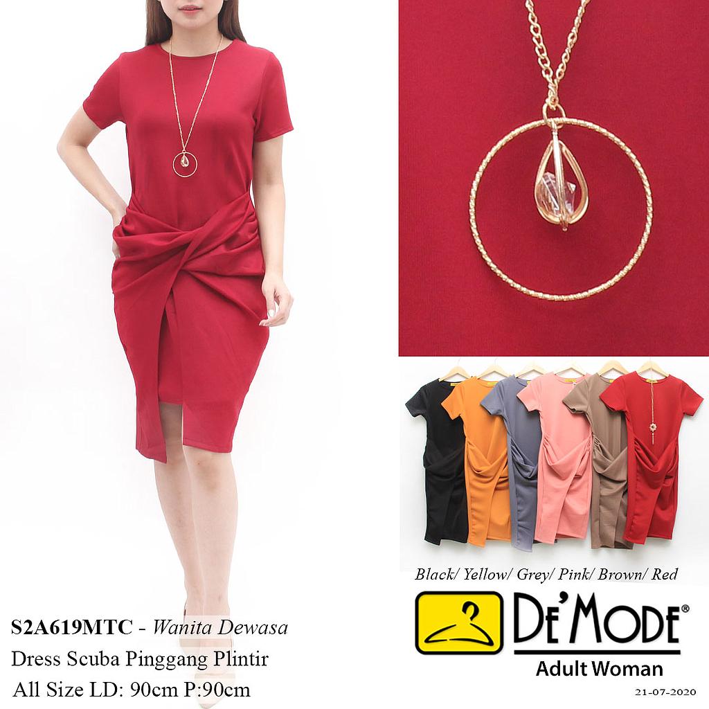 HANLEY DRESS LILIT BAWAH + KALUNG