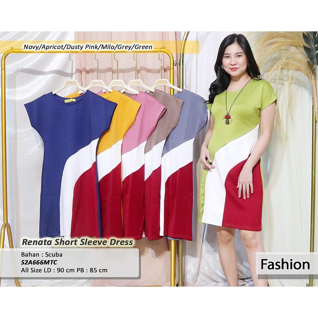 renata short sleeve dres