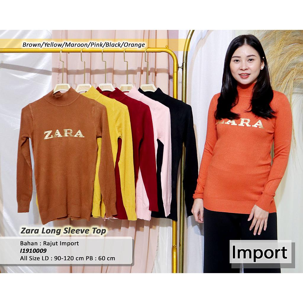 Zara Long  neck top