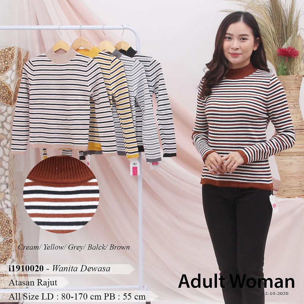 YQH-MS1819 Sandra atasan rajut stripe