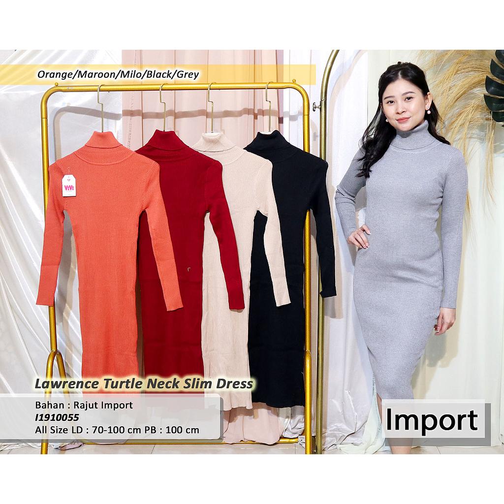Patricia Turtle Neck slim dress