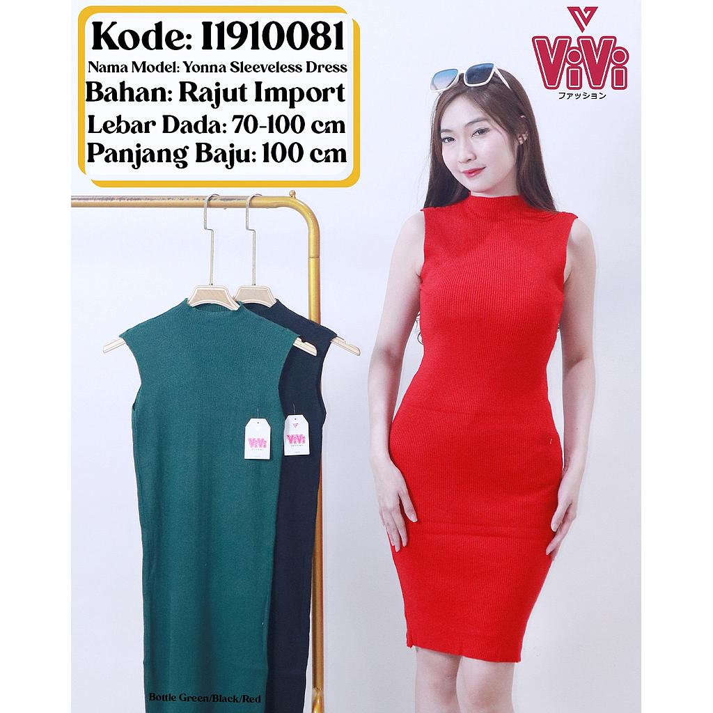 Yonna sleeveless slim dress