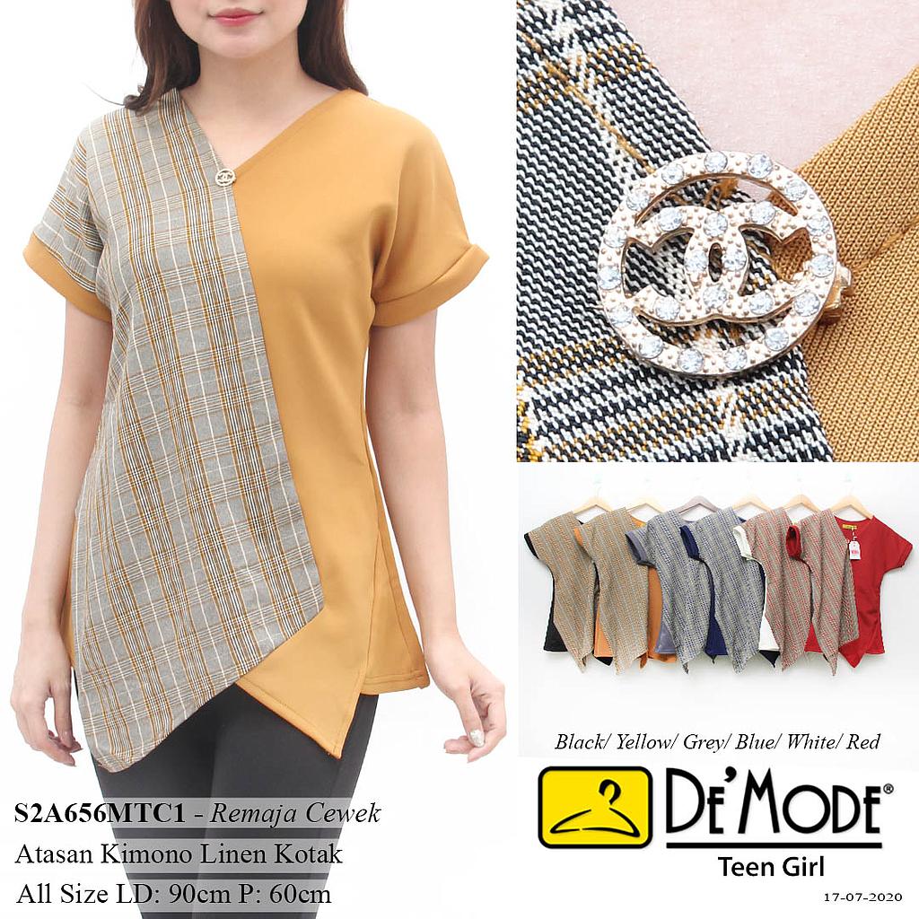 BETTY ATASAN LEHER V KOMBINASI + KALUNG