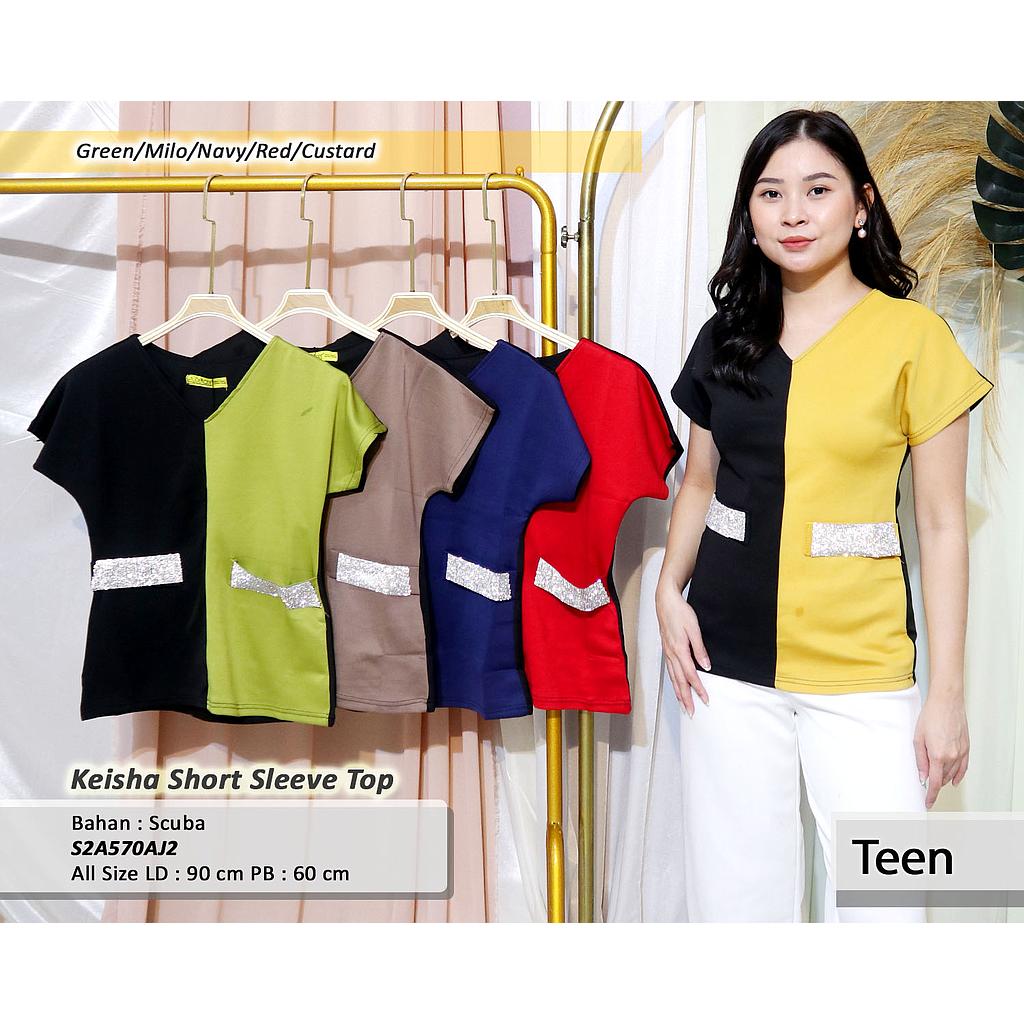 Keisha Short Sleeve Top