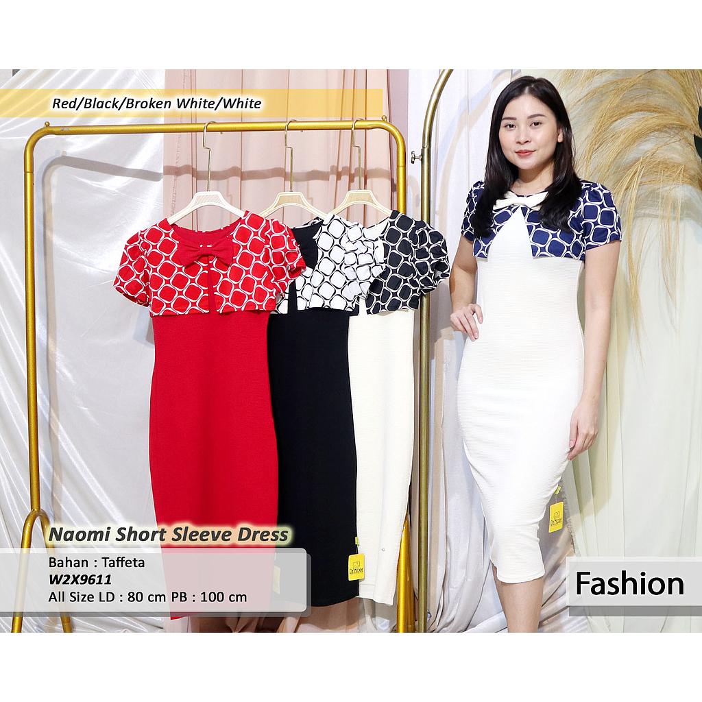 naomi short sleeve dress