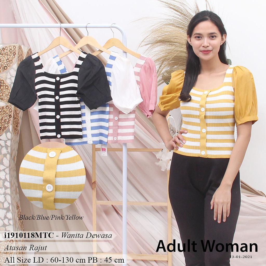 ZF-MS962 Geona atsan rajut salur lengan balon