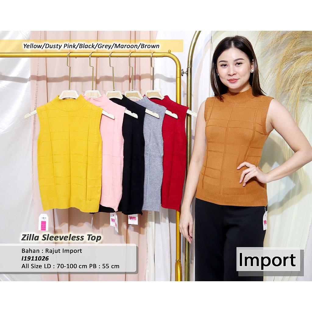 Lila sleeveless top
