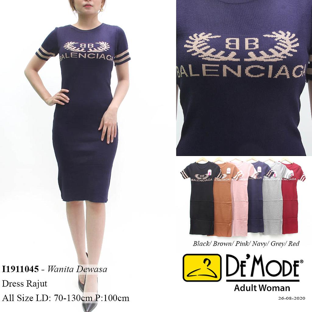 YQH-MS024 Balenciaga dress span rajut 