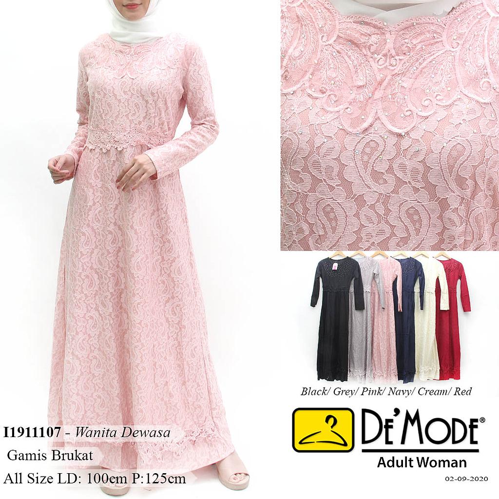 ZHH-MS9788 Fadillah maxi dress brukat