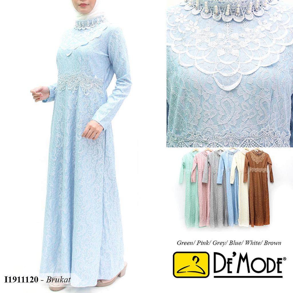ZHH-MS98129 Sabyan maxi dress brukat