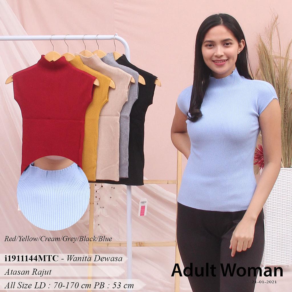 YQH-MS392 Via atasan rajut turtleneck