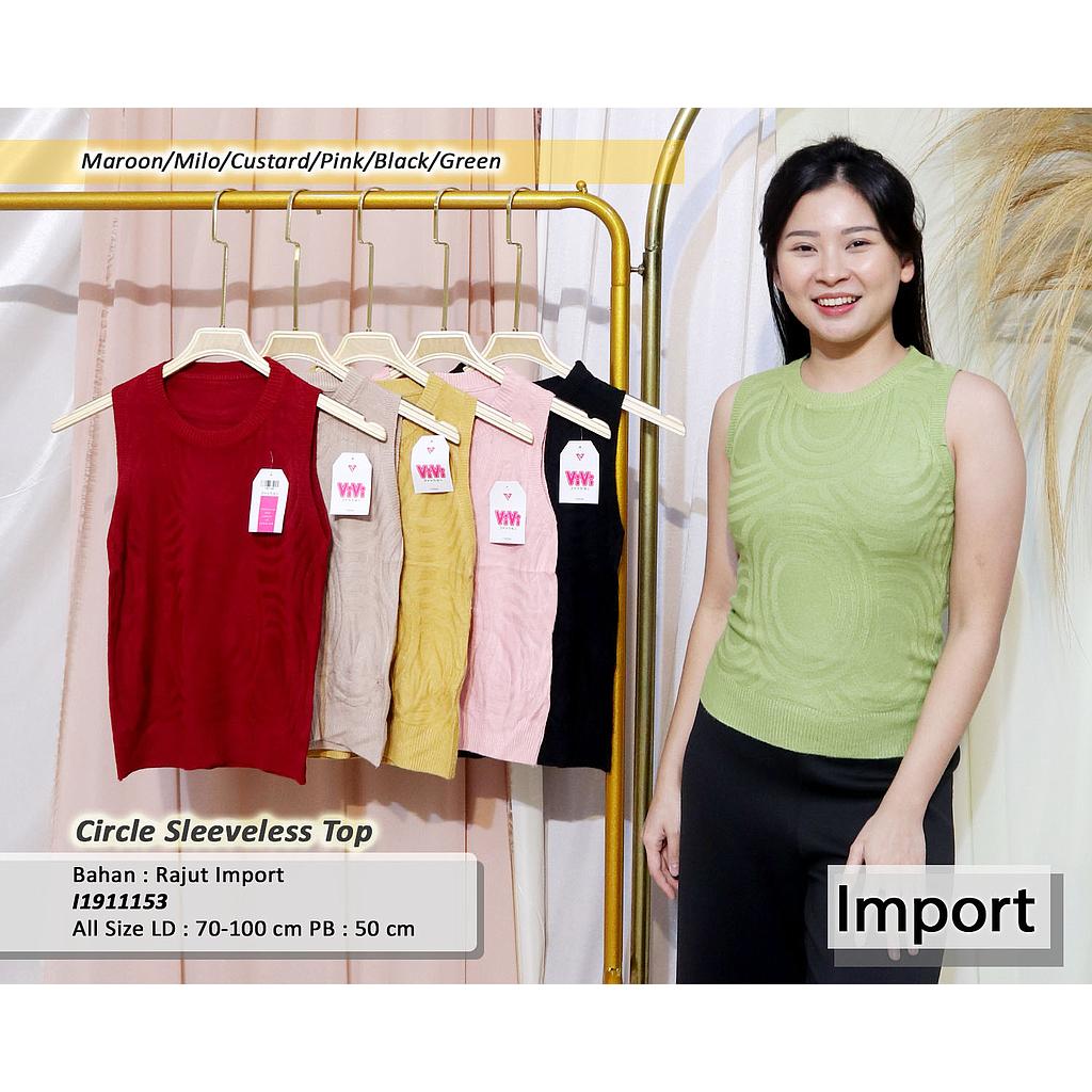Cirle sleeveless top