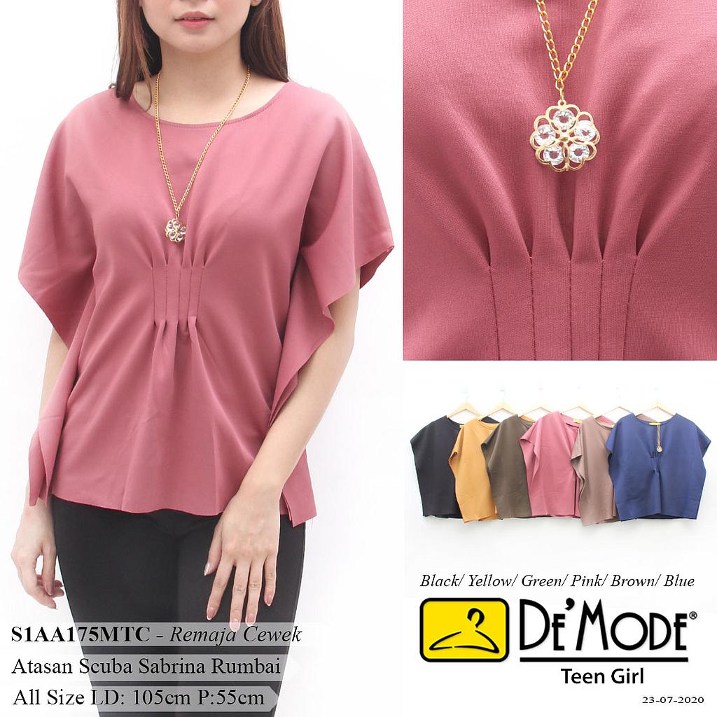 ZASKIA ATASAN SCUBA KAFTAN LIPIT