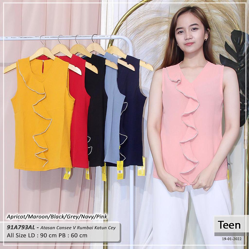 DEVIA ATASAN VARIASI DRAPPERY + RENDA MOTEK