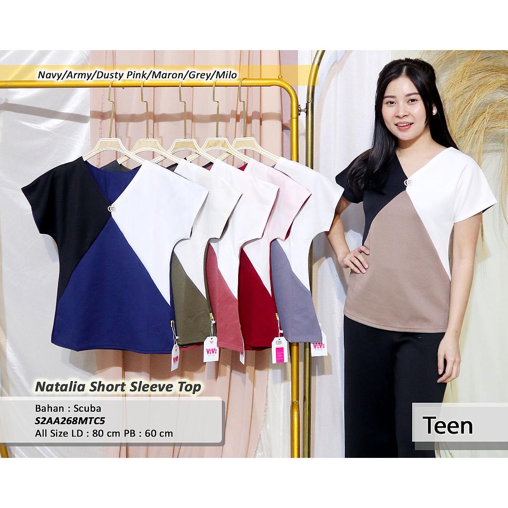 Natalia Short Sleeve Top