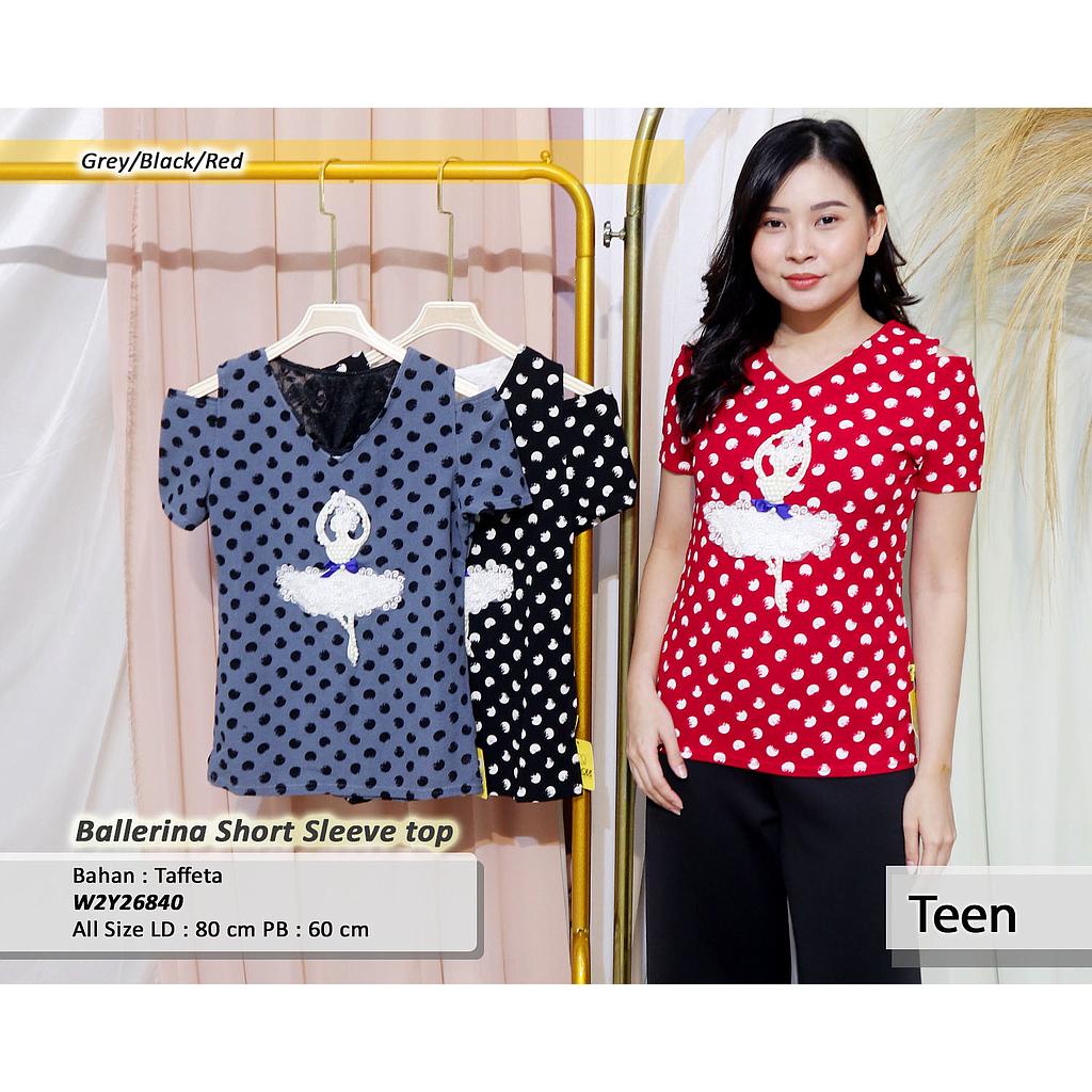 Ballerina Short Sleeve Top