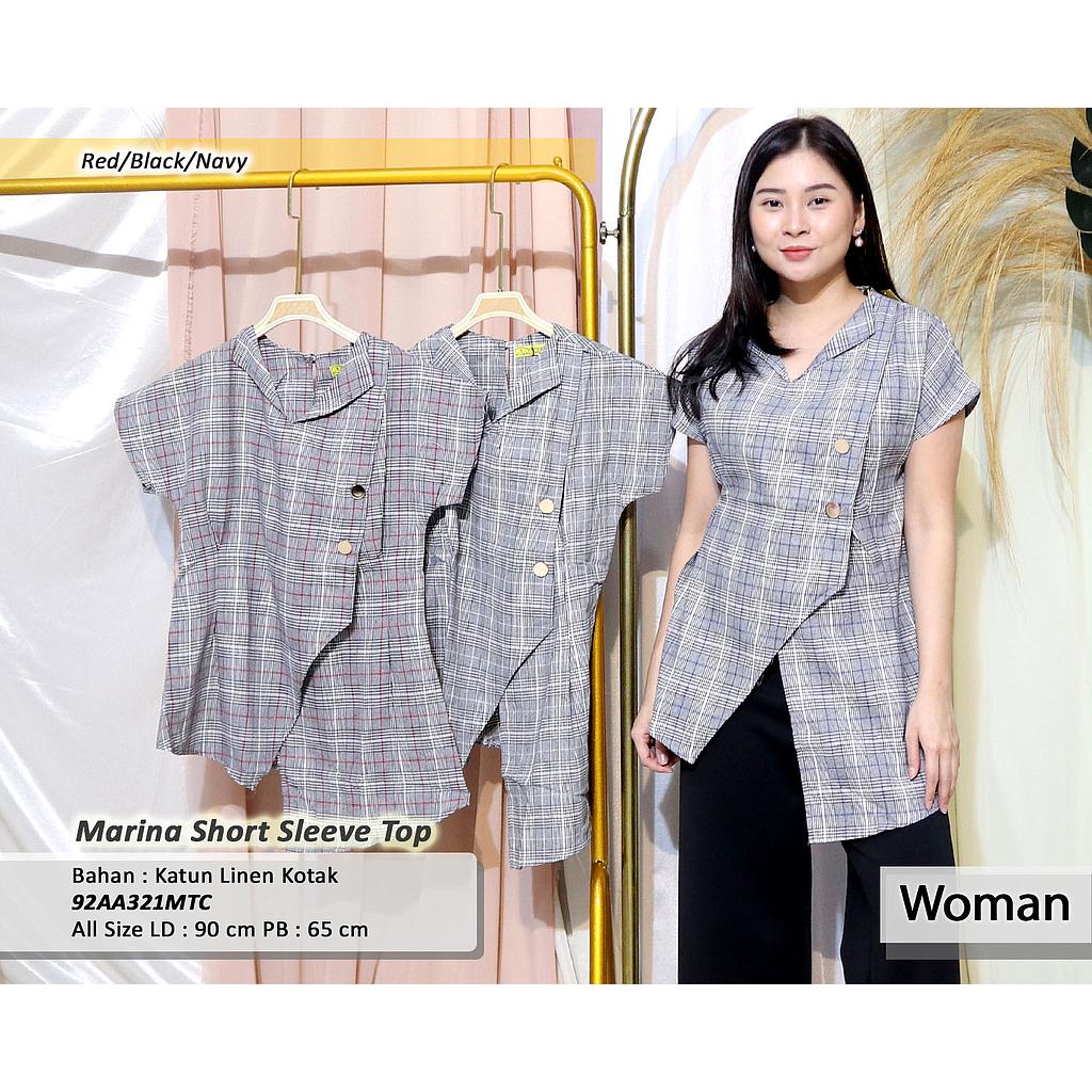 marina short sleeve top