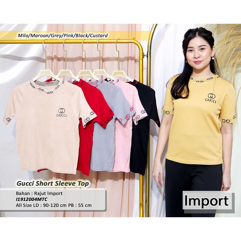 Guci short sleeve top