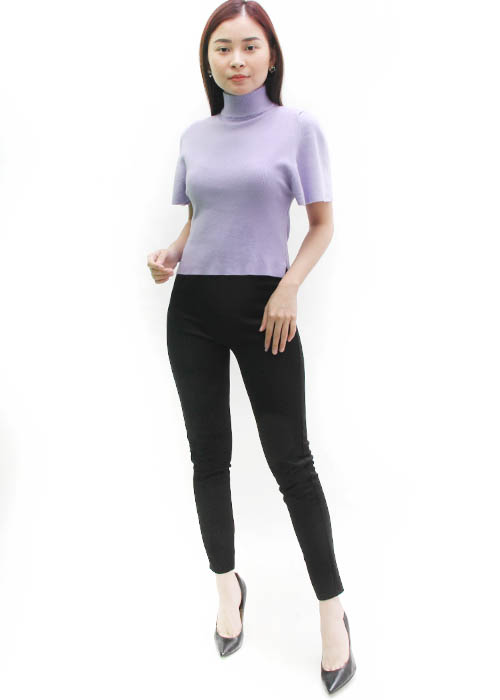 ZF-MS1090 Tarra atasan rajut turtle neck