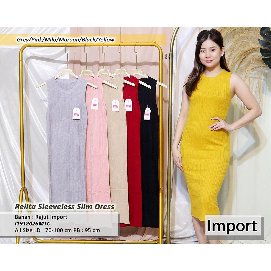 Relita Sleeveless Slim Dress