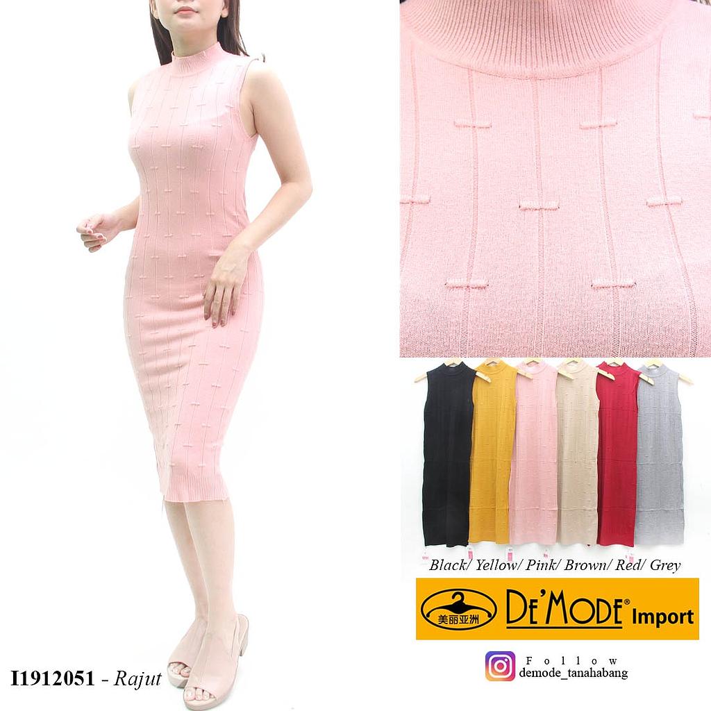 YQH-MS1422A Tanisa dress rajut can see