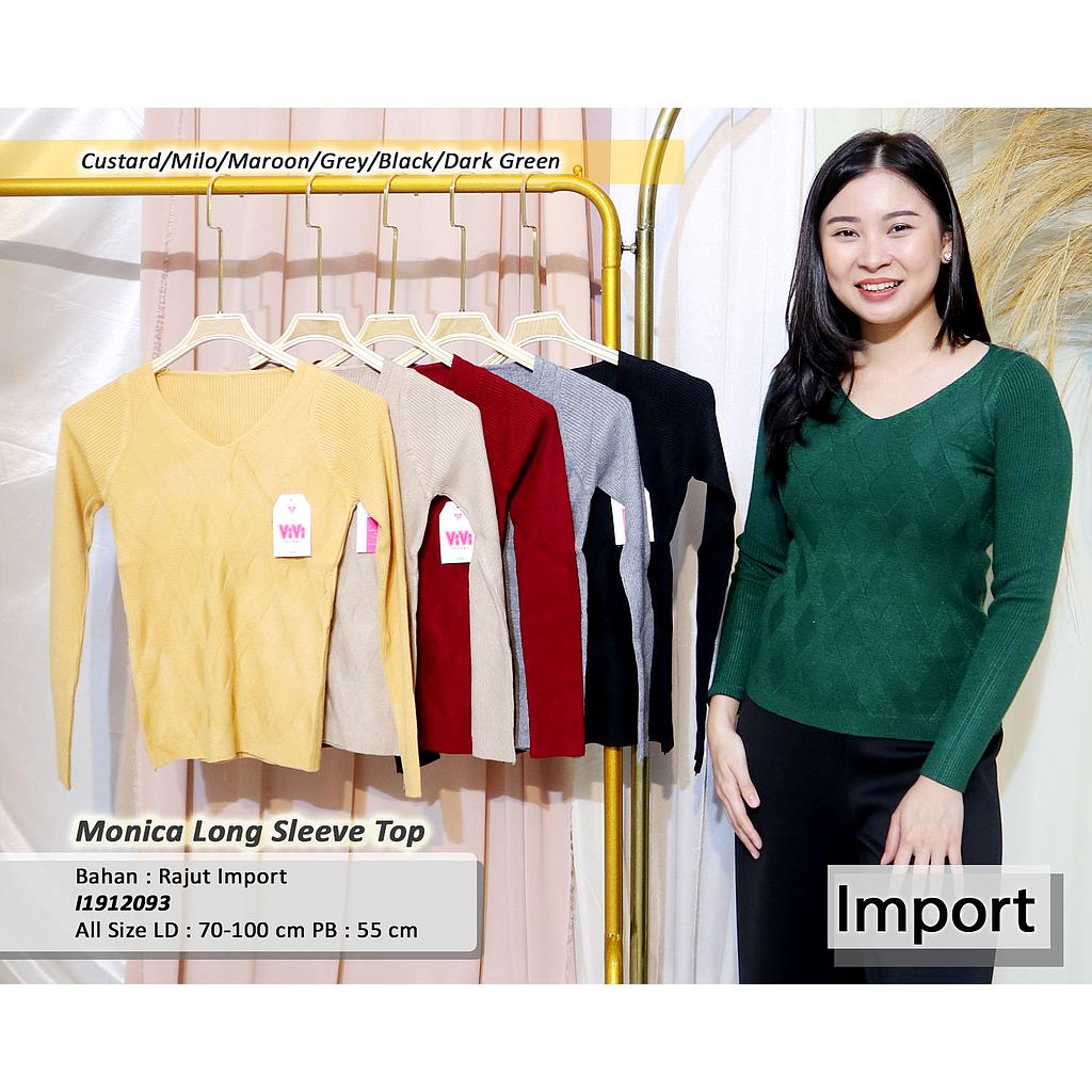 Monica long sleeve top