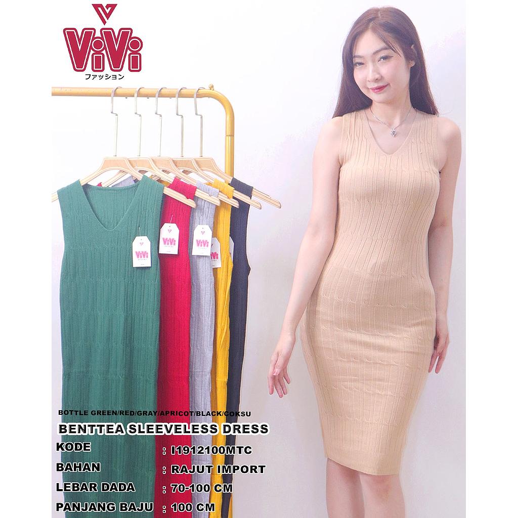 Benttea Sleeveless Slim Dress