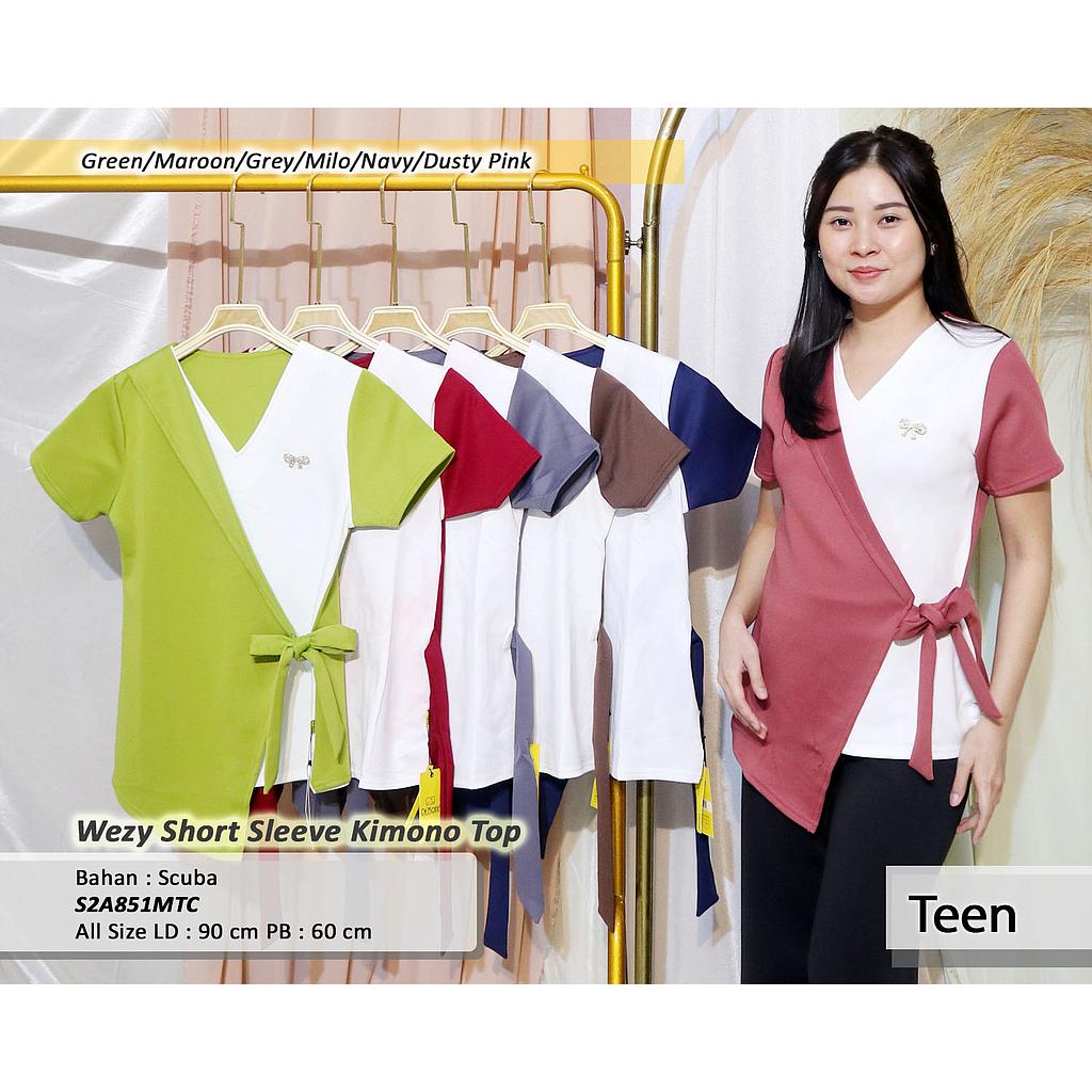 Wezy Short Sleeve Kimono Top