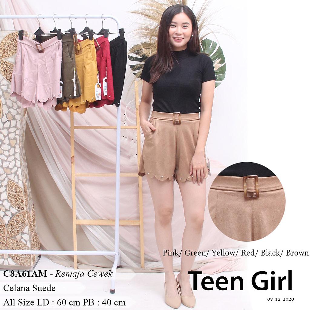 BIANCA CELANA PENDEK VARIASI AWAN + GESPER