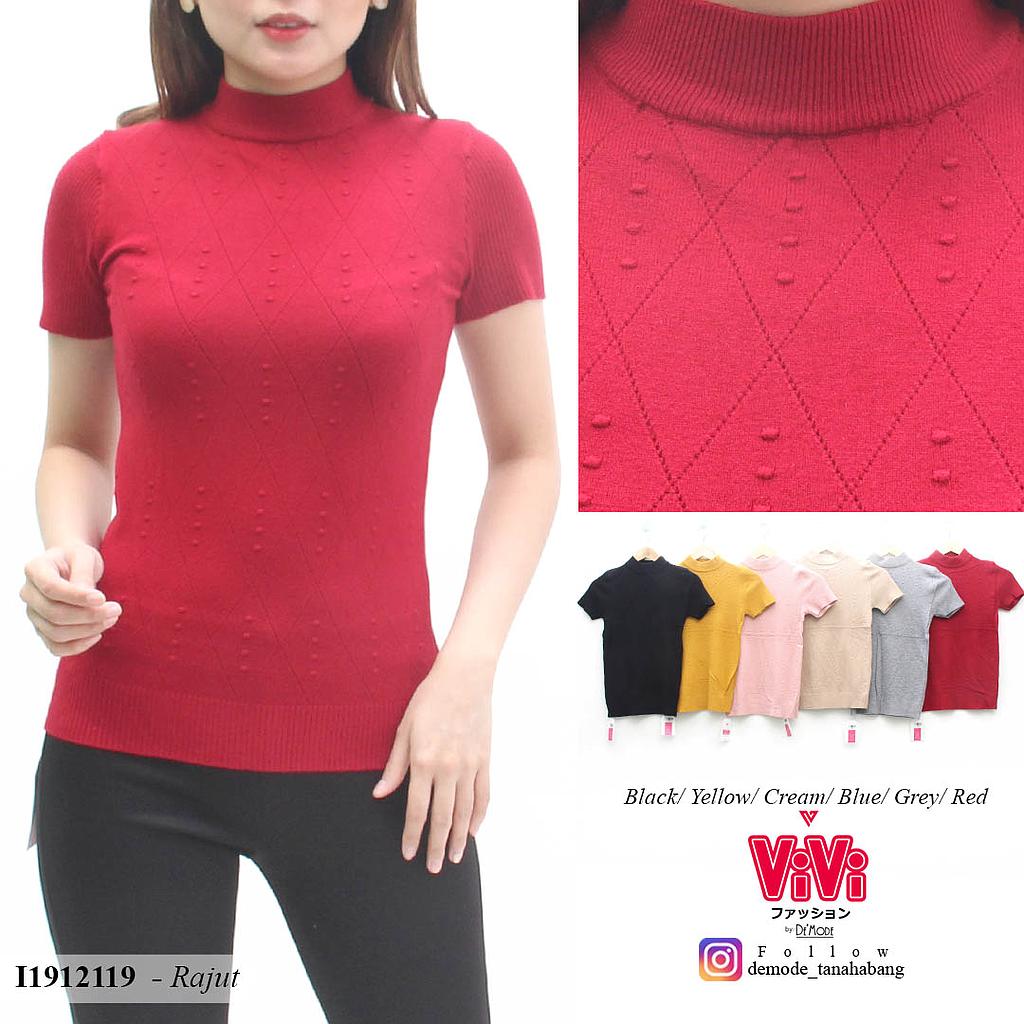 YQH-MS123-1 Nerra atasan rajut turtleneck