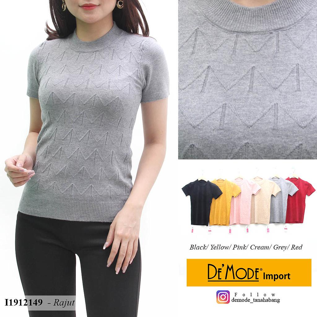 YQH-MS602-1 Siska atasan rajut tekstur