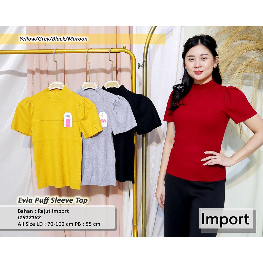 Evia puff sleeve top