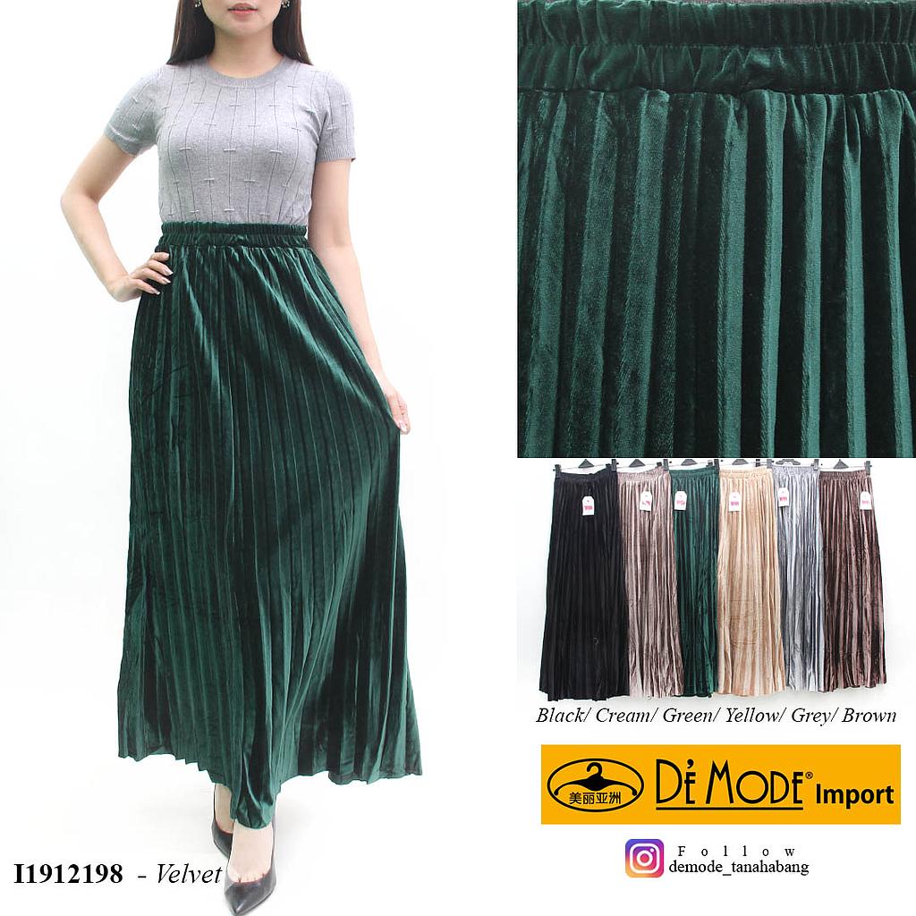 ZTF-MS1916 Starla Rok plisket velvet