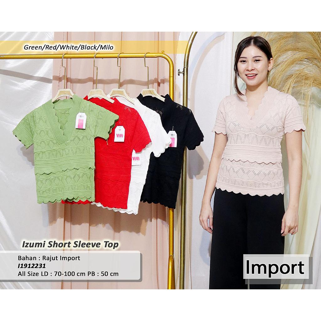  Izumi short sleeve top