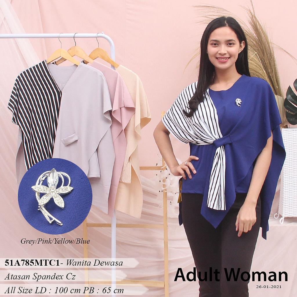 DIVA ATASAN KOMBINASI VARIASI DRAPPERY + BROS