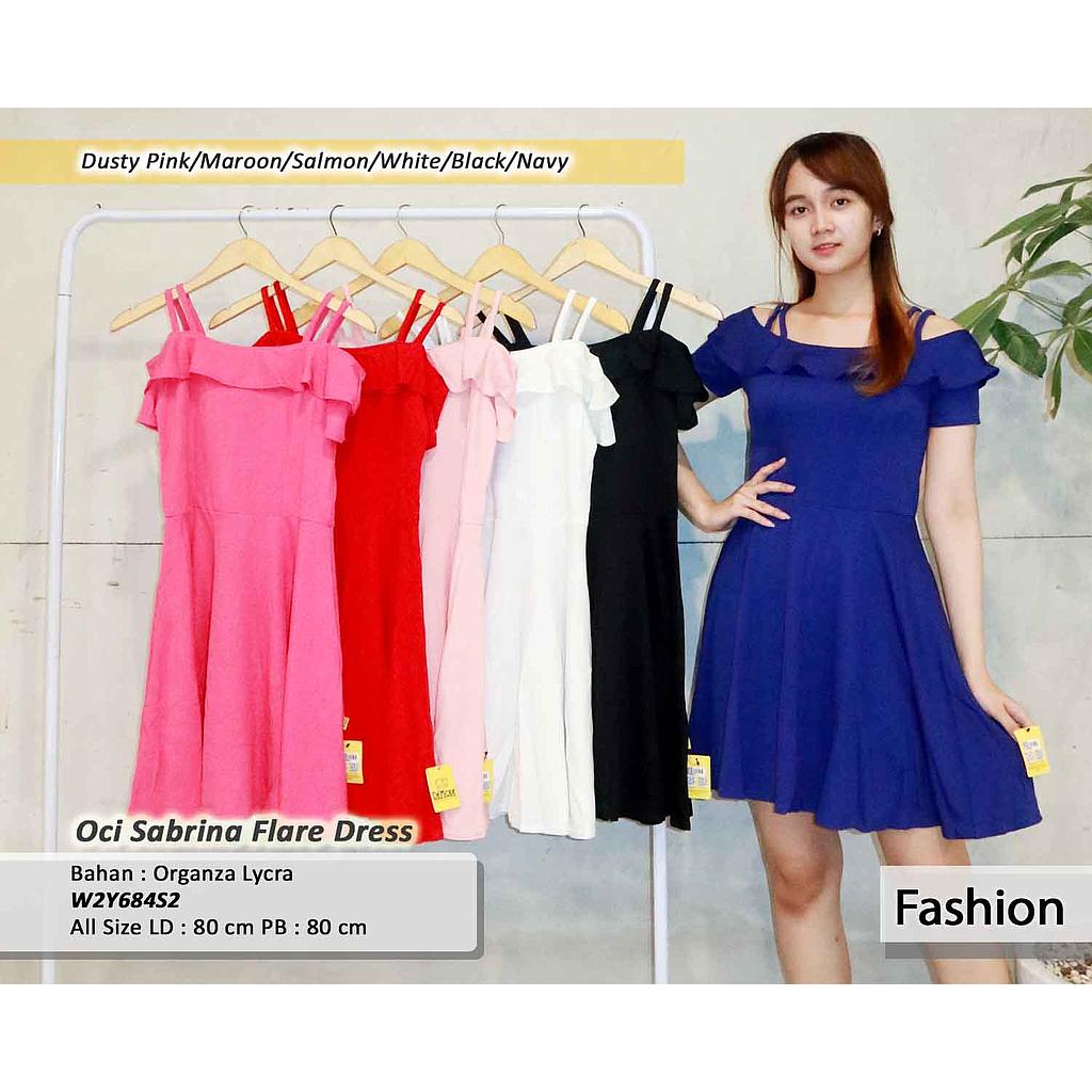 Oci Sabrina Flare Dress