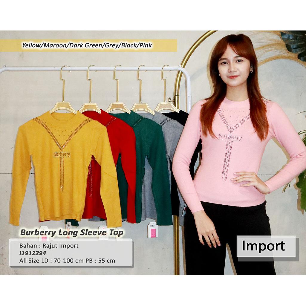 Burberry Long sleeve top
