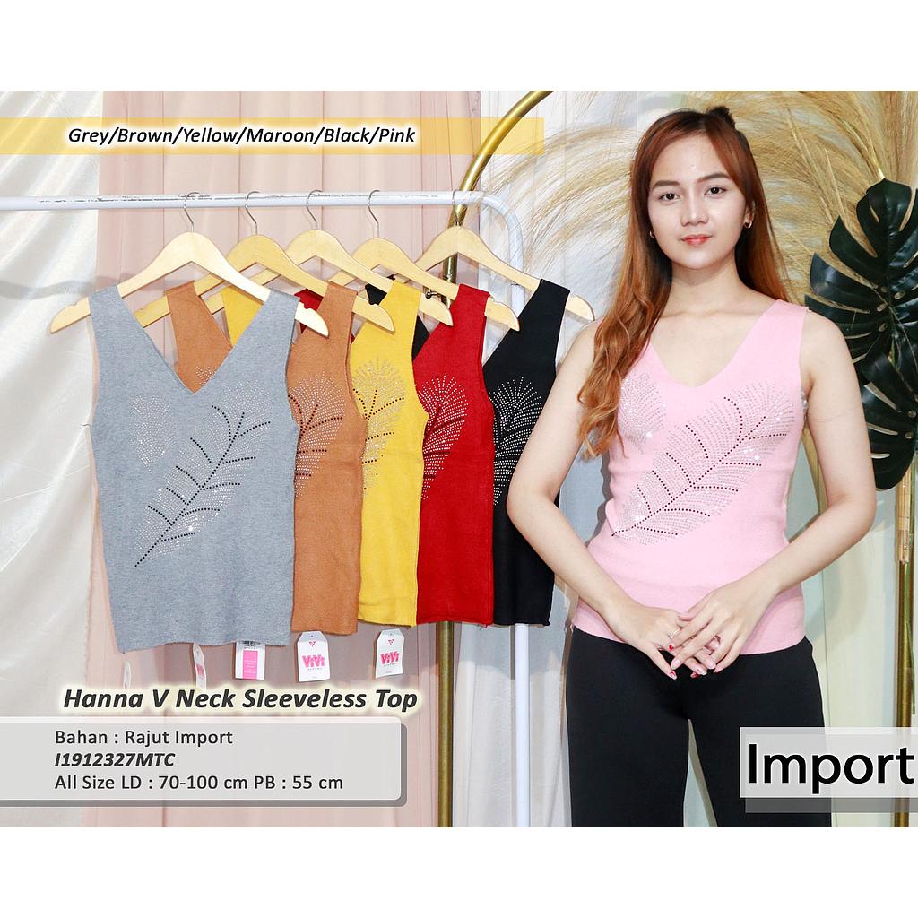 Hanna V Neck sleeveless top