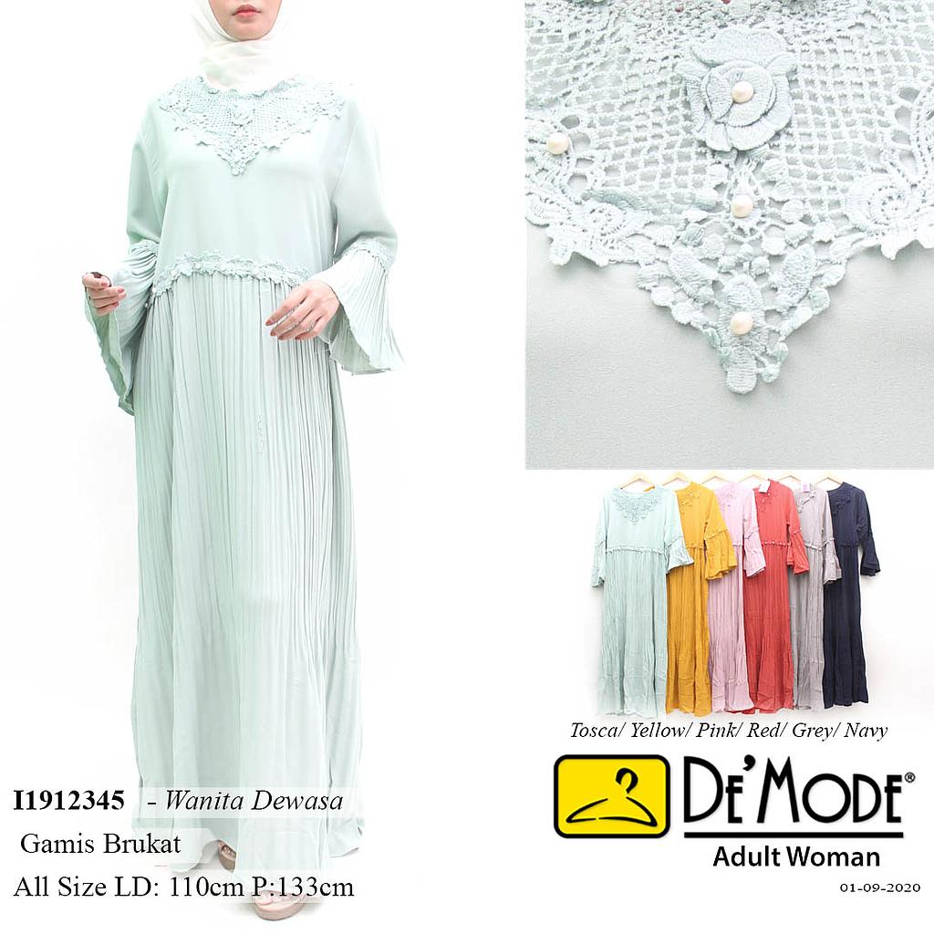 ZHW-MS118-2 Widona dress variasi renda