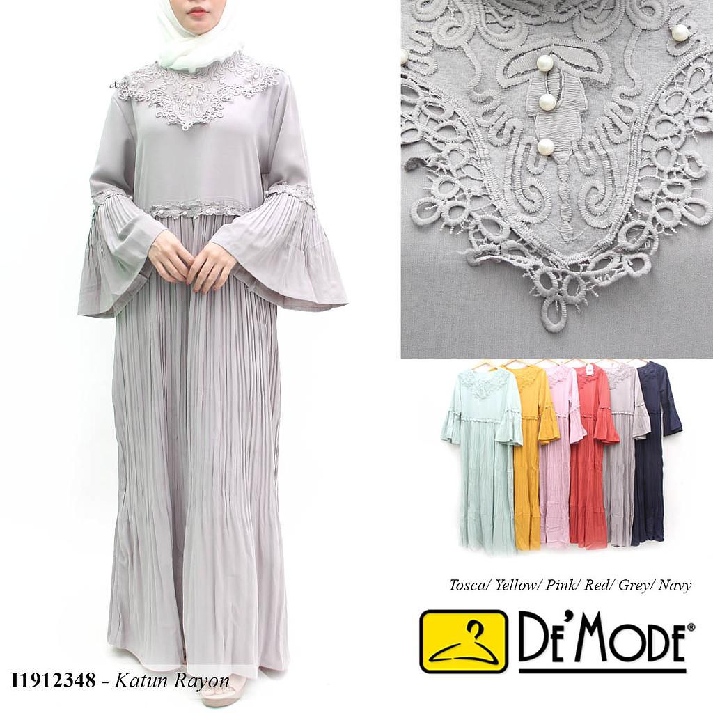 ZHW-MS121-2 Salma dress variasi renda