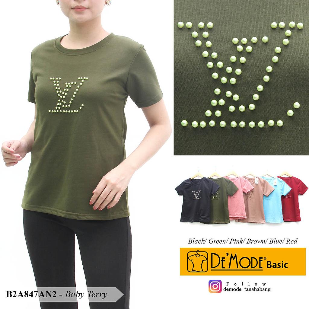 VENY ATASAN OBLONG LEHER BULAT BASIC + MUTIARA LV
