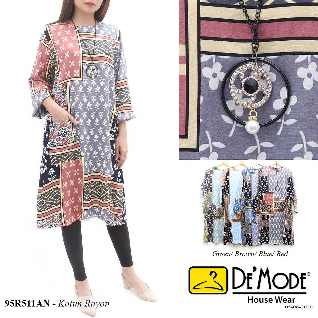 FATYA TUNIK SLIT SAMPING + KALUNG