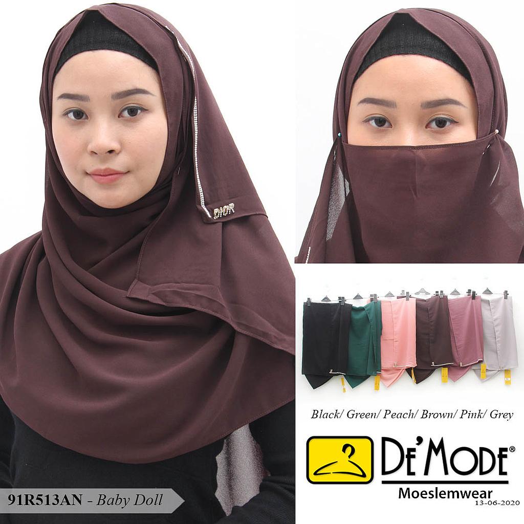MELIA PASHMINA INSTAN DOUBLE LAYER