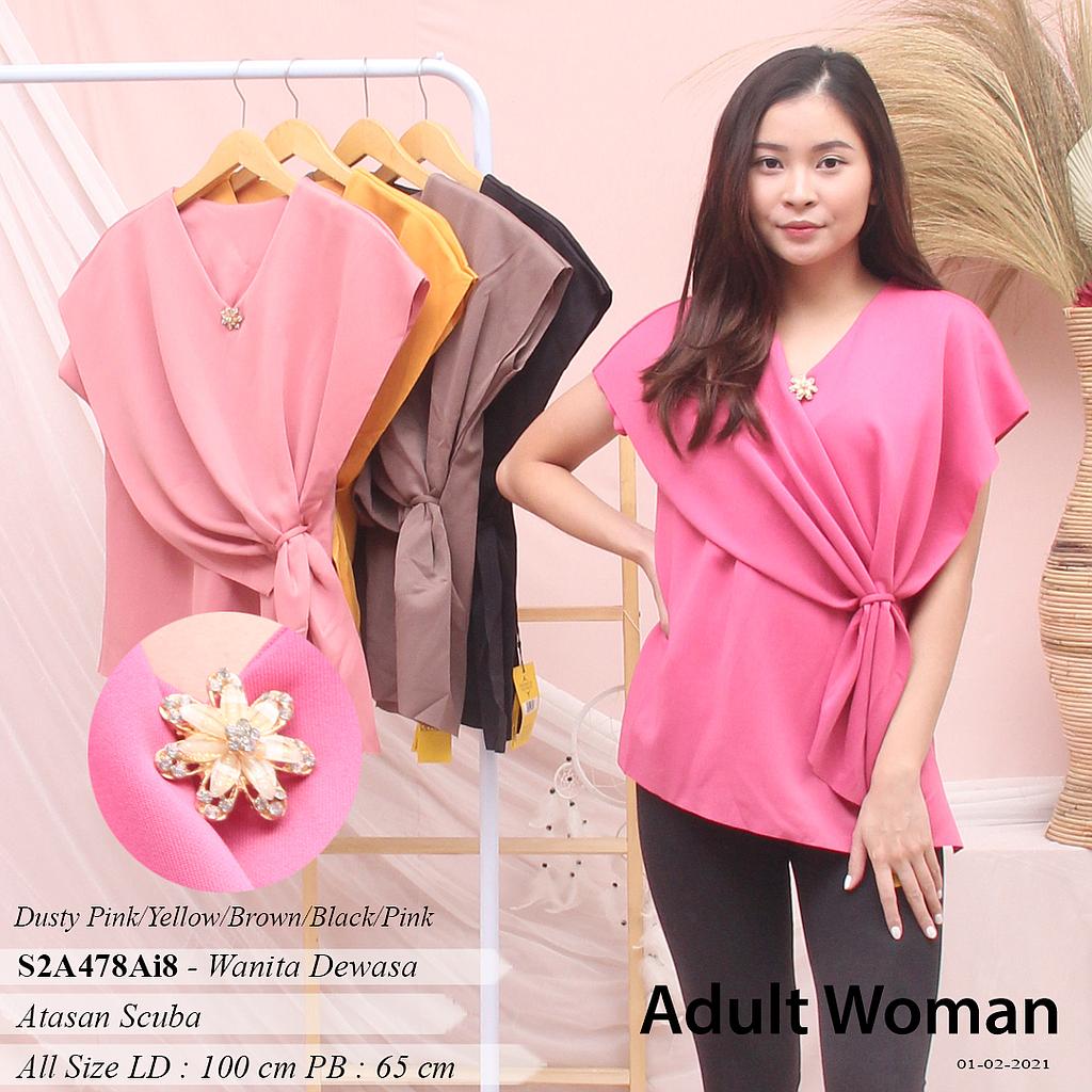 Kanita Draperry Top (A478)