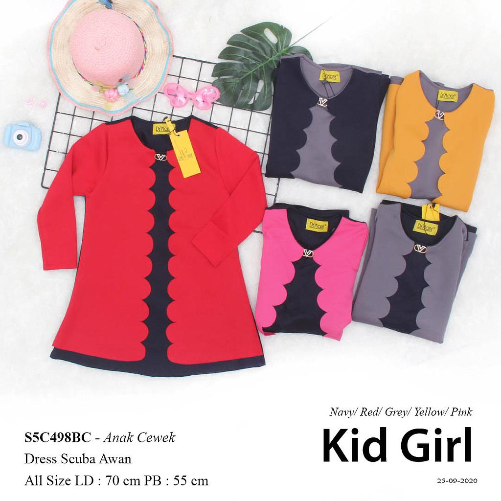 LAILY DRESS KIDS TGN PJG AWAN