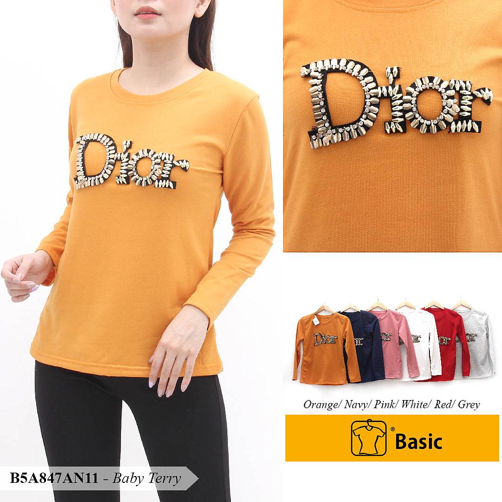 VENY ATASAN OBLONG LEHER BULAT BASIC + AP c. PUTIH