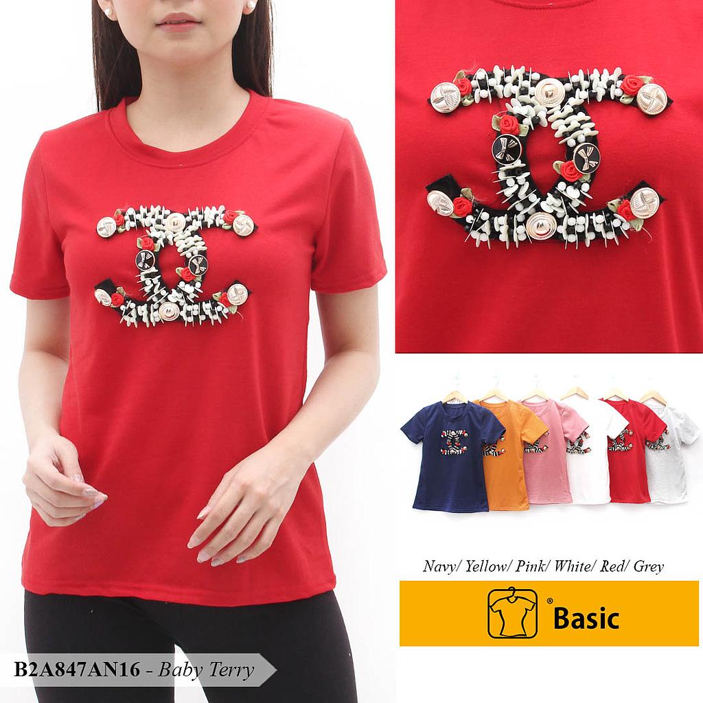 VENY ATASAN OBLONG LEHER BULAT BASIC + AP c. KANCING 